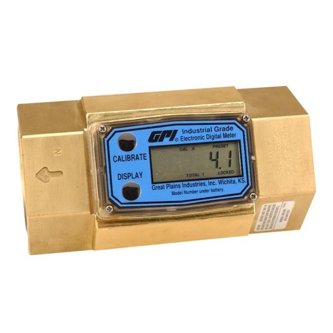 GPI: G2-Industrial: Brass Water Flowmeter image 0