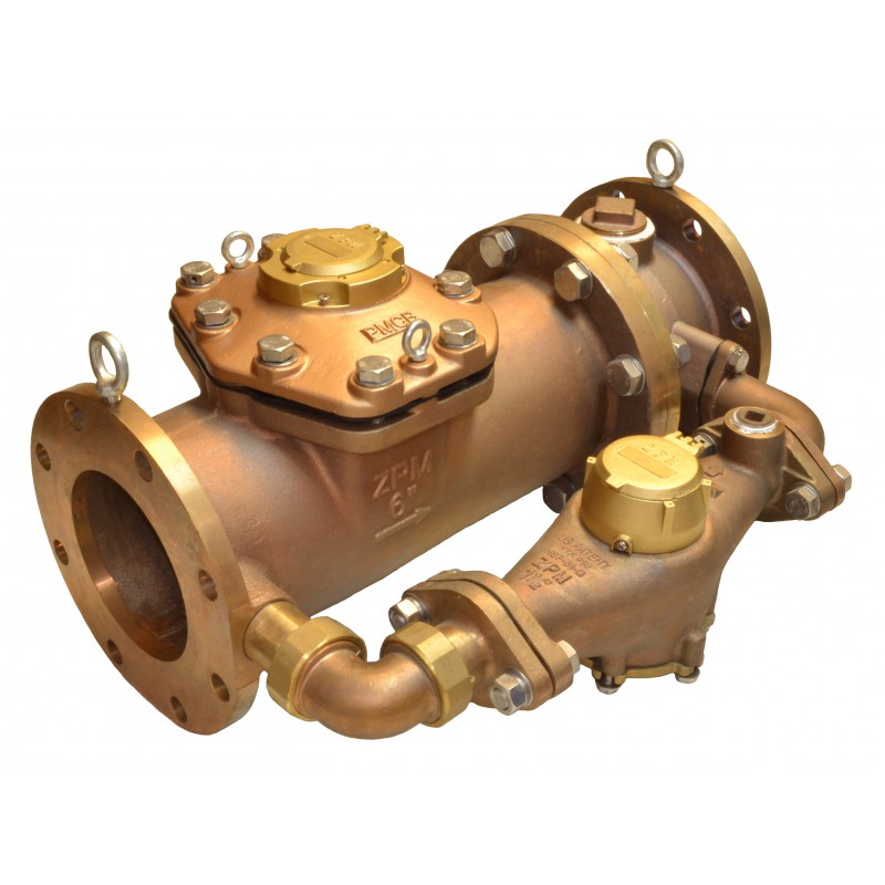2" Zenner PMCB - Bronze Compound Meter image 0