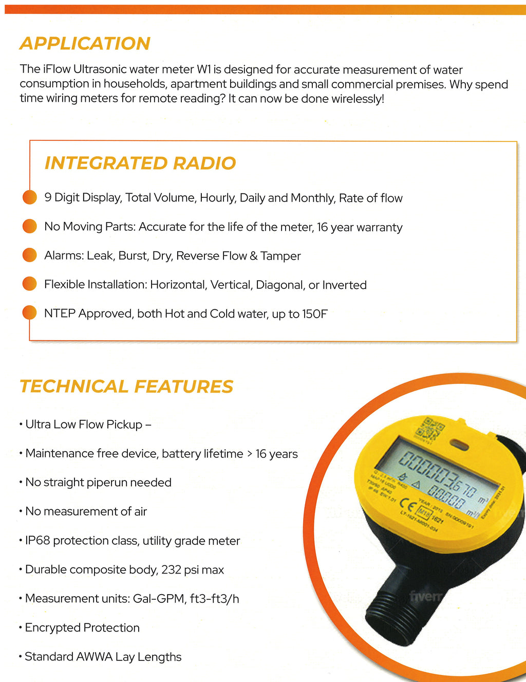 H2oConnect Water Meter Software