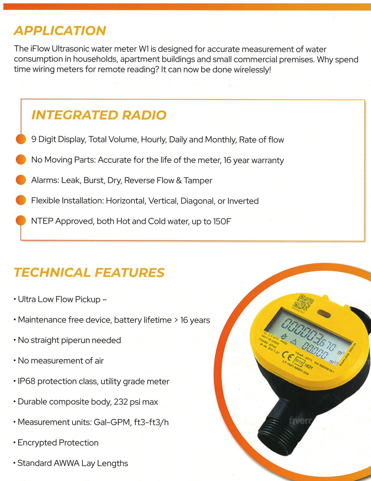 H2oConnect Water Meter Software