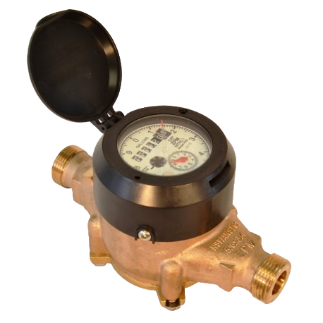 Bronze PD Water Meters, NSF 61 image 0